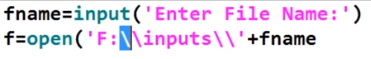 Overview of the four read methods